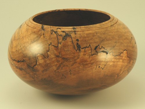 Spalted Maple Hollow Form SOLD